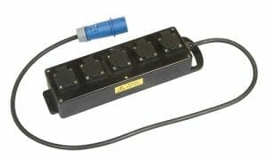 16A Rubber Box Distribution Board