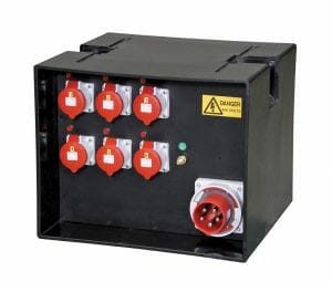 125A Temporary Power Distribution Box